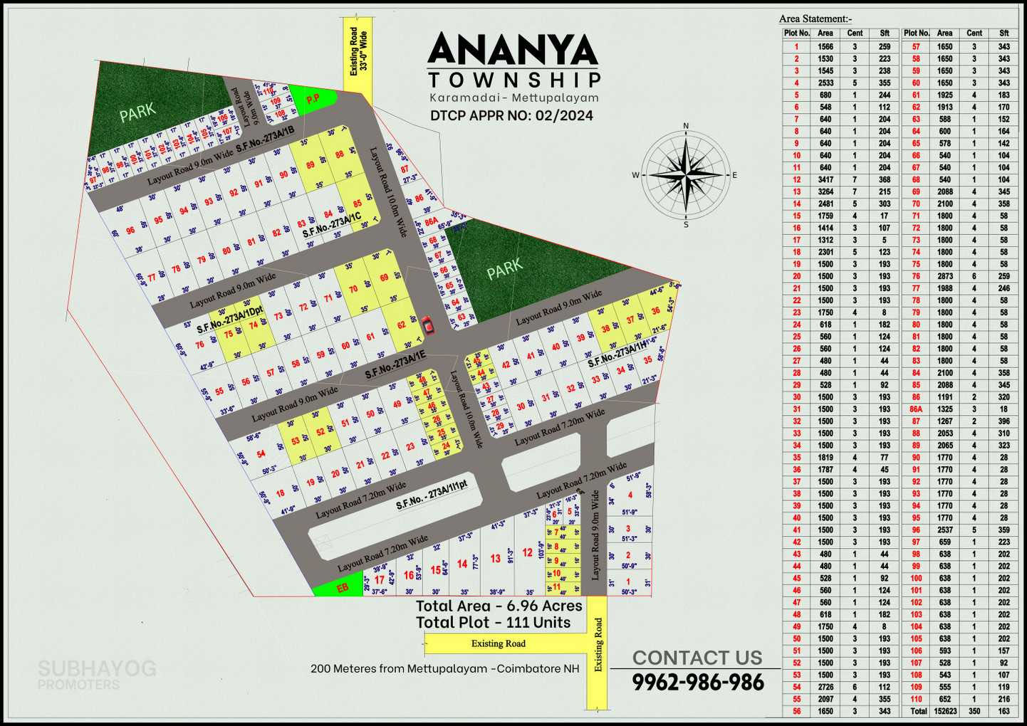 ananya-township project layout