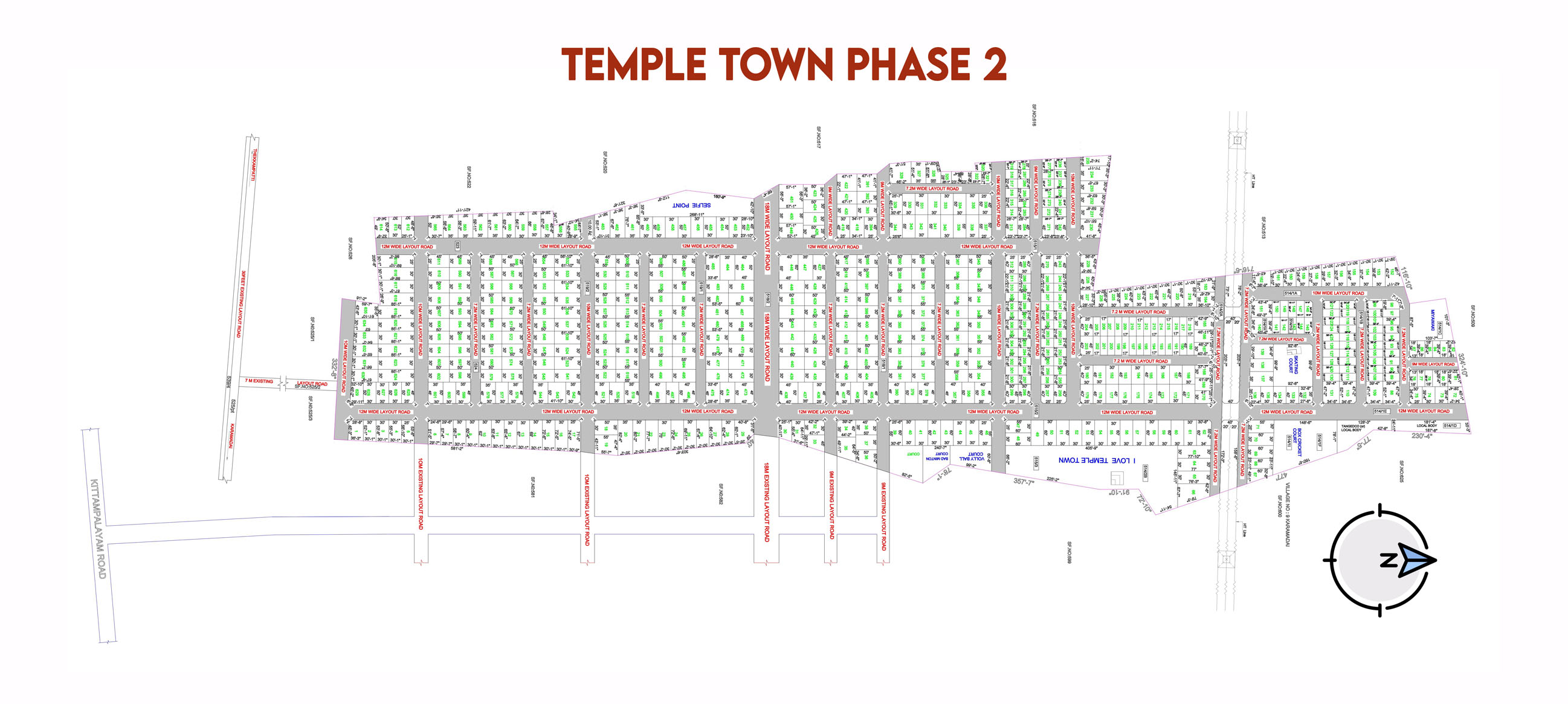 temple-town-layout-plan temple town project layout