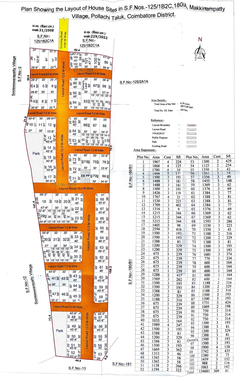 ananya township project layout