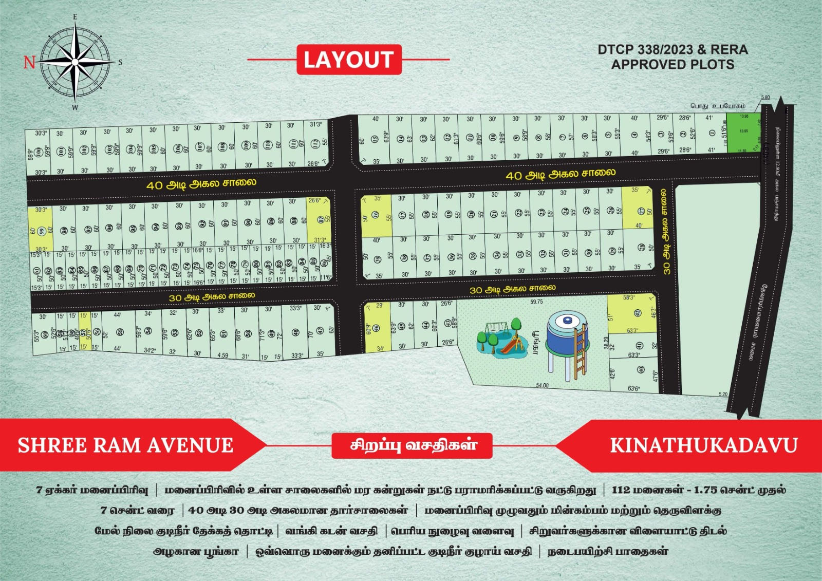 sree-ram-avenue-layout-plan sree ram avenue project layout